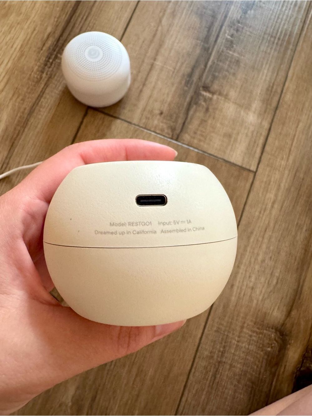 Portable Hatch Sound Machine + Portable Sound Machine/Nightlight | Rechargeable - Picture 5 of 7